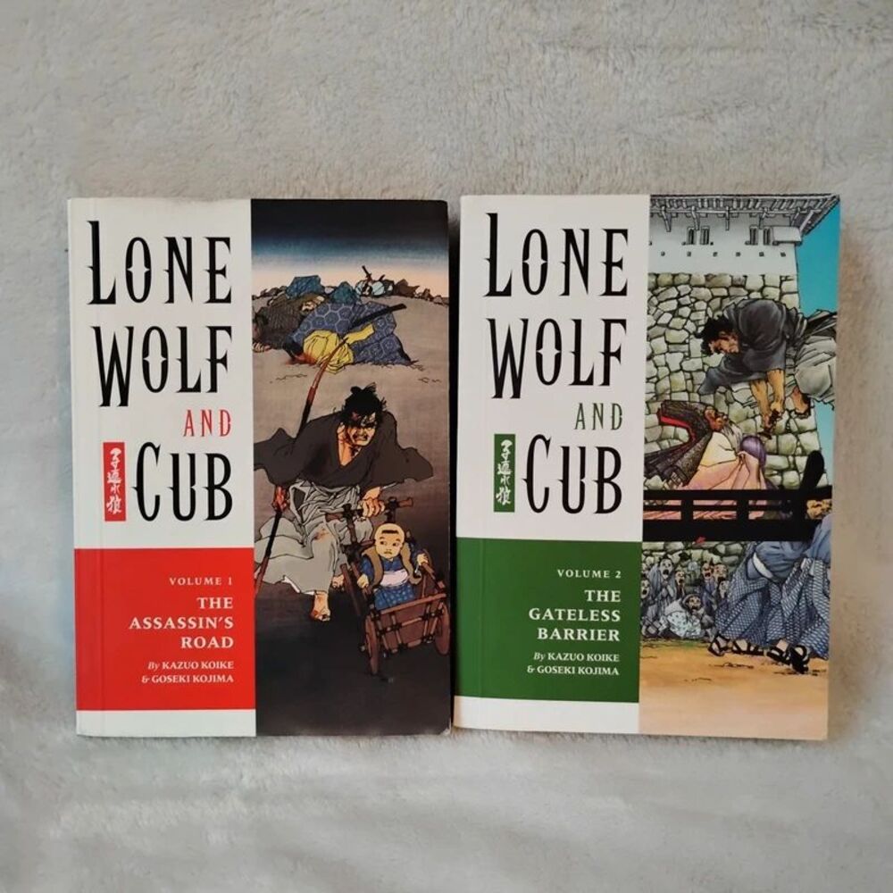 Lone Wolf and Cub manga Vol 1 & 2